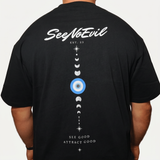 Lunar Phase Eye Classic Loose Boxy Tee