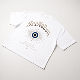 Clear Vision Classic Loose Boxy Tee White