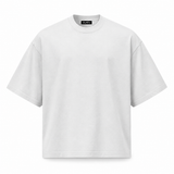 Clear Vision Classic Loose Boxy Tee White