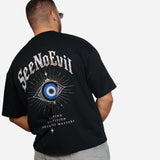 Clear Vision Classic Loose Boxy Tee - Black
