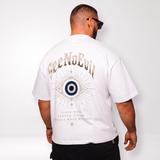 Clear Vision Classic Loose Boxy Tee White